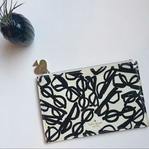 {Kate Spade} Literary Glasses Pencil Pouch